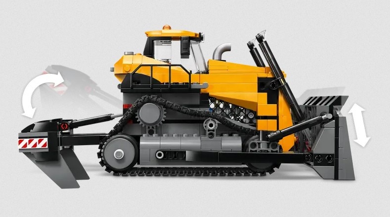 Lego Lego 60466 City - Le bulldozer jaune