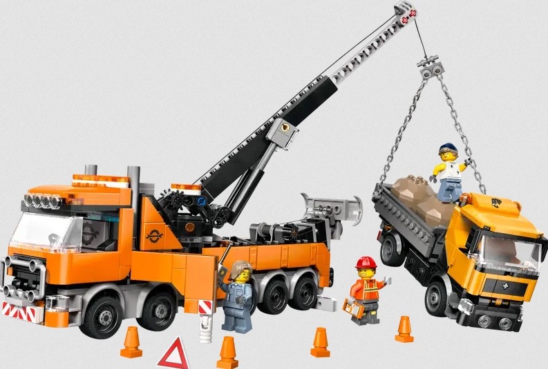 Lego Lego 60467 City - La dépanneuse robuste avec grue