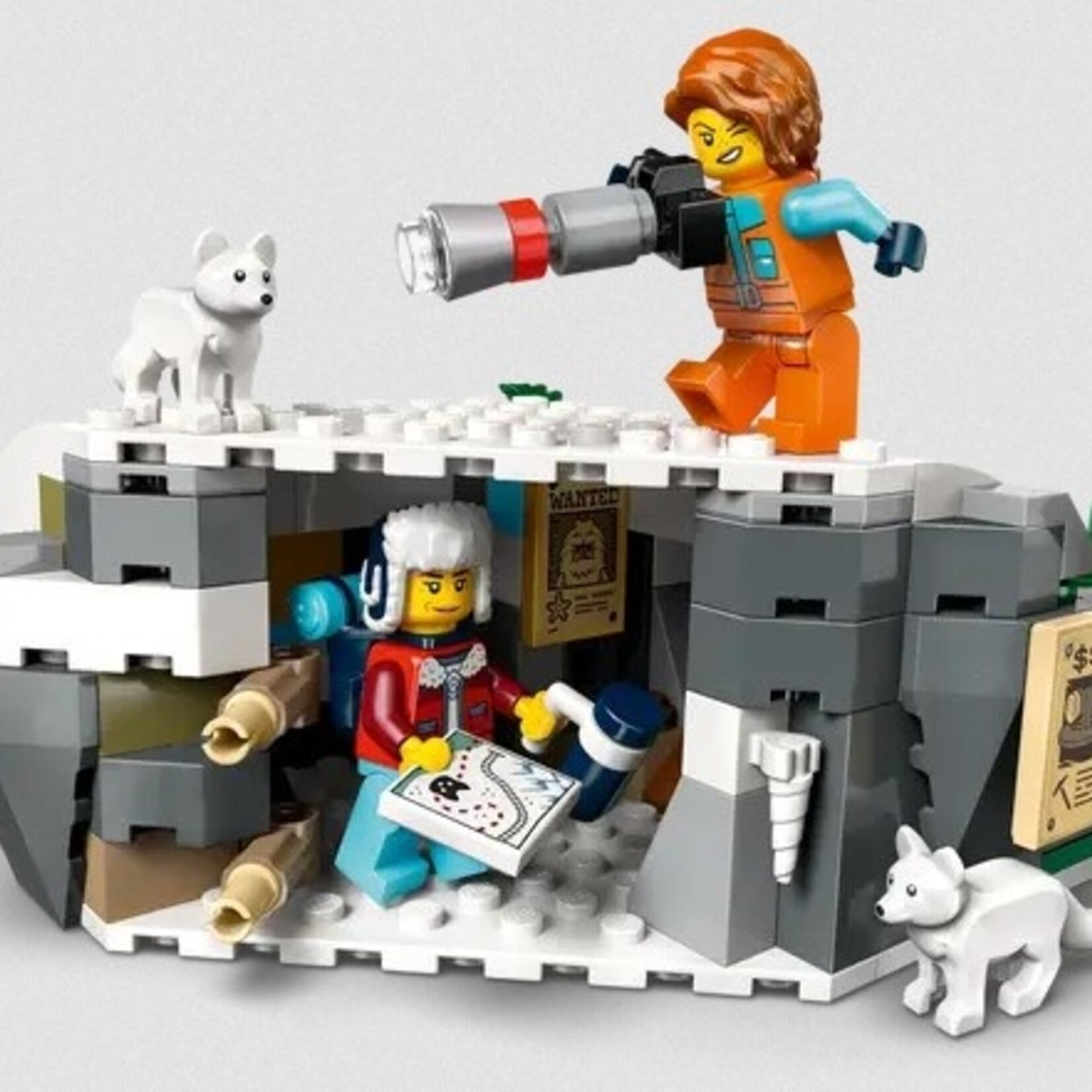 Lego Lego 60470 City - Le train d’exploration de l’Arctique