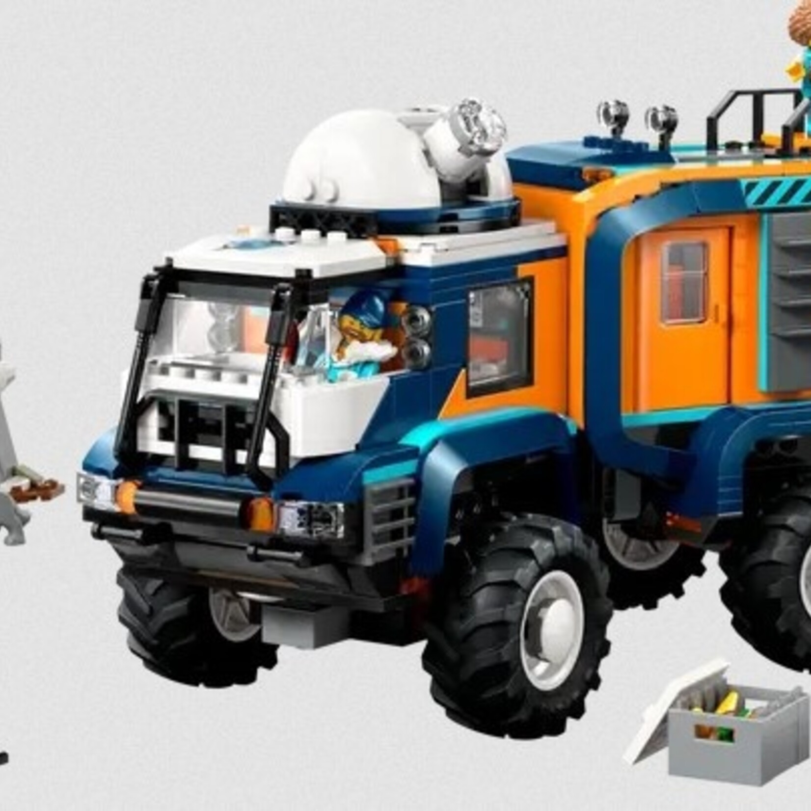 Lego Lego 60471 City - Le camion-laboratoire d’exploration de l’Arctique