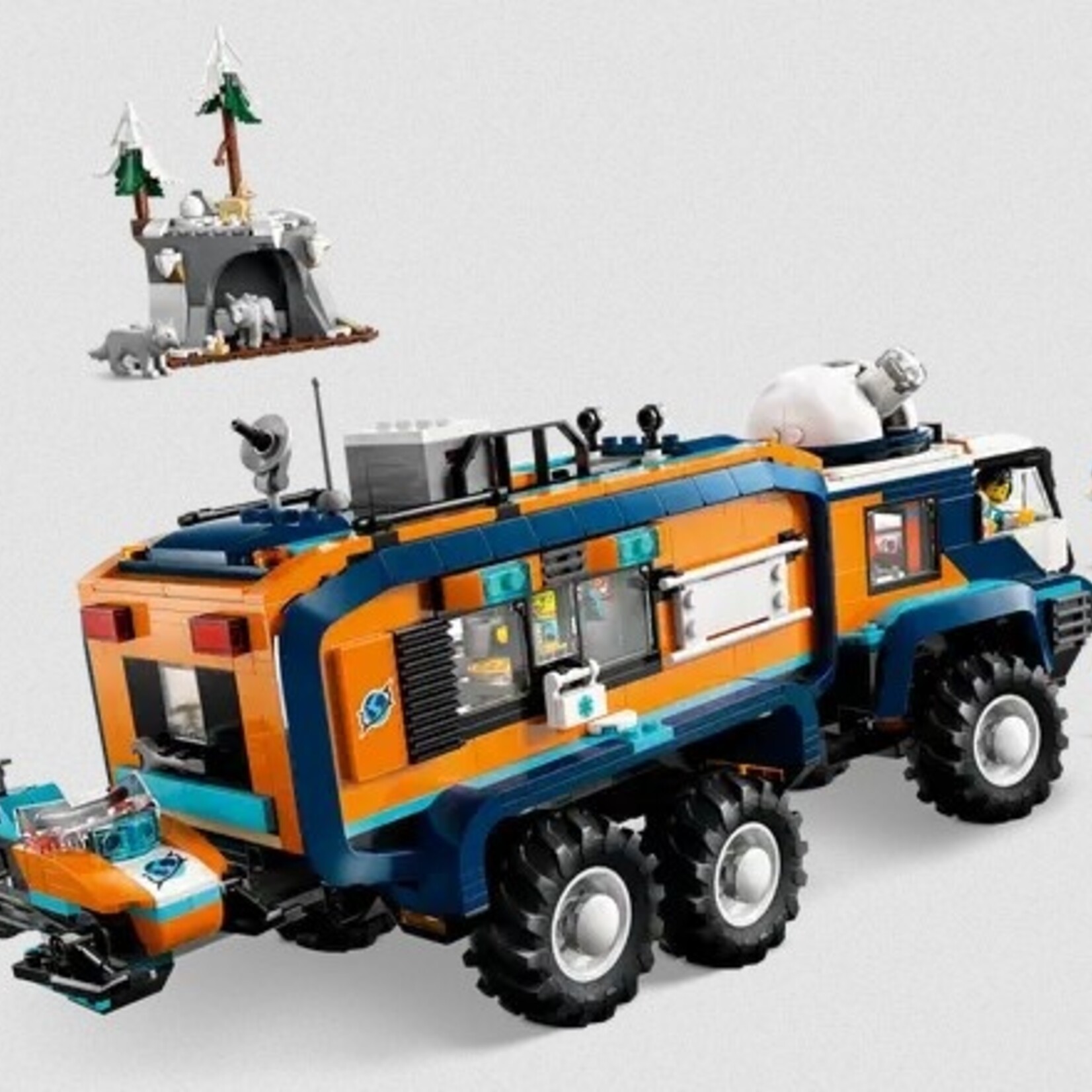 Lego Lego 60471 City - Le camion-laboratoire d’exploration de l’Arctique