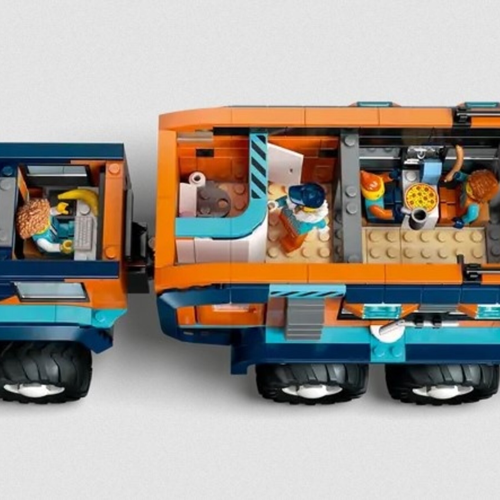 Lego Lego 60471 City - Le camion-laboratoire d’exploration de l’Arctique