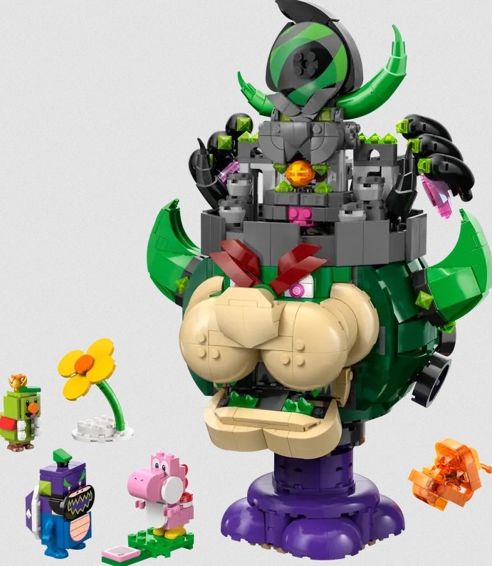 Lego Lego 72042 Super Mario - Prince Florian et Fort Bowser