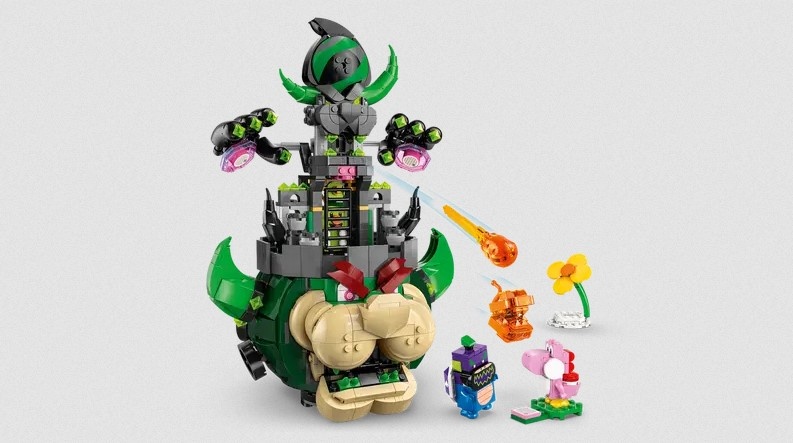 Lego Lego 72042 Super Mario - Prince Florian et Fort Bowser