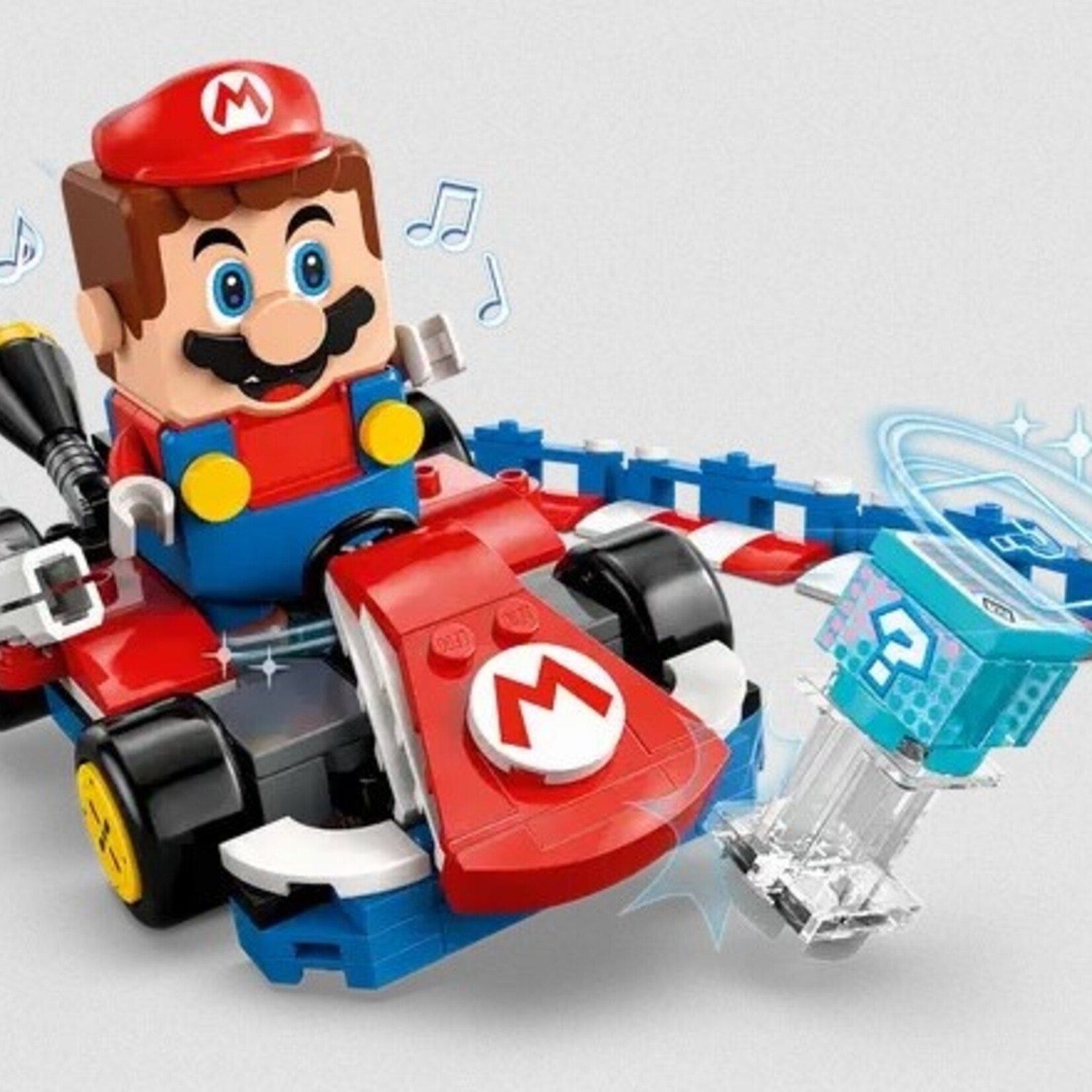 Lego Lego 72043 Super Mario - Mario Kart™ – LEGO® Mario™ interactif et kart standard