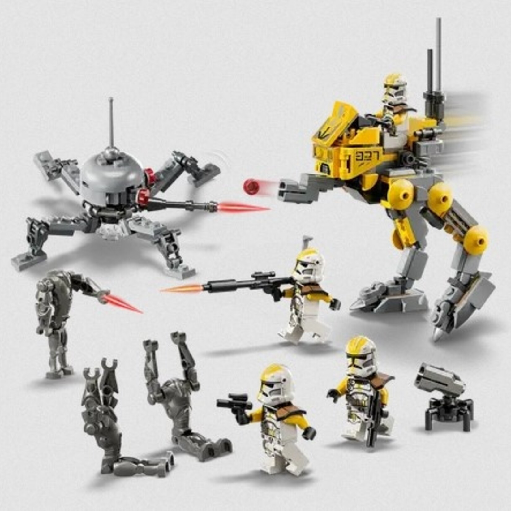 Lego Lego 75431 Star Wars - Ensemble de combat de soldats clones du 327e corps d’armée stellaire