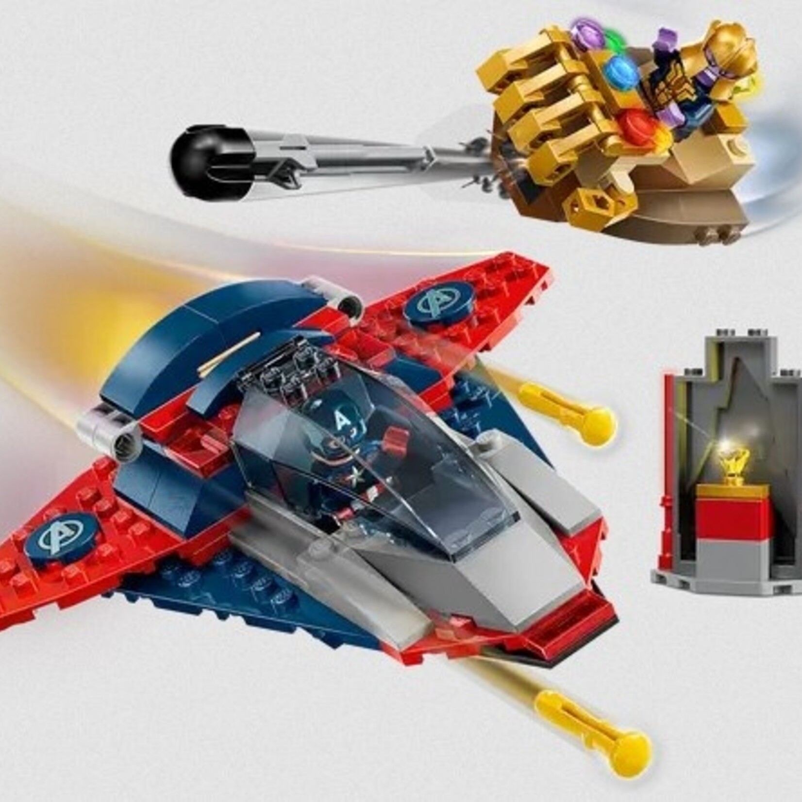 Lego Lego 76319 Marvel - Capitaine America contre Thanos