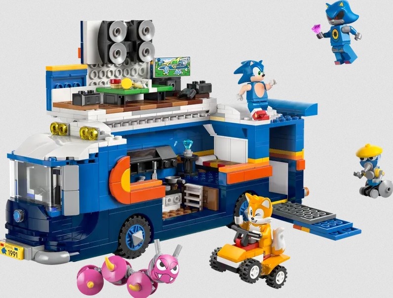 Lego Lego 77006 Sonic - Le camion de commandement de l’équipe Sonic