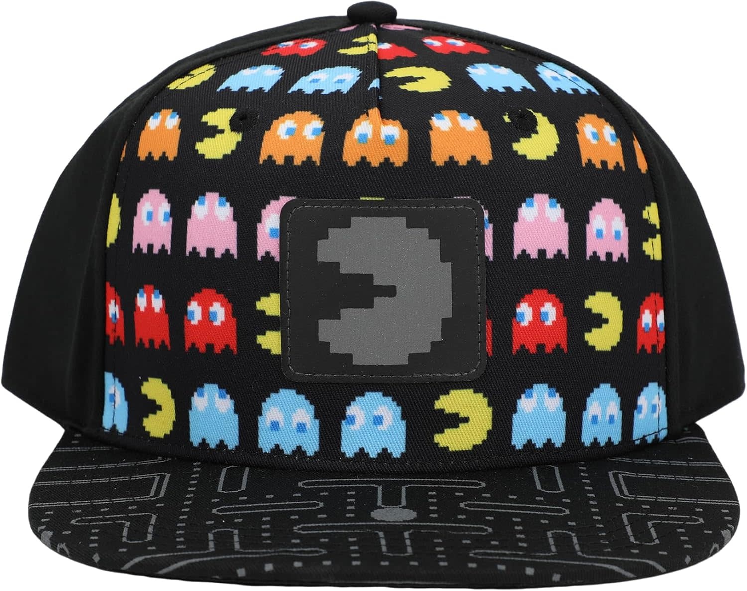 Bioworld Casquette Pac-Man avec imprimés