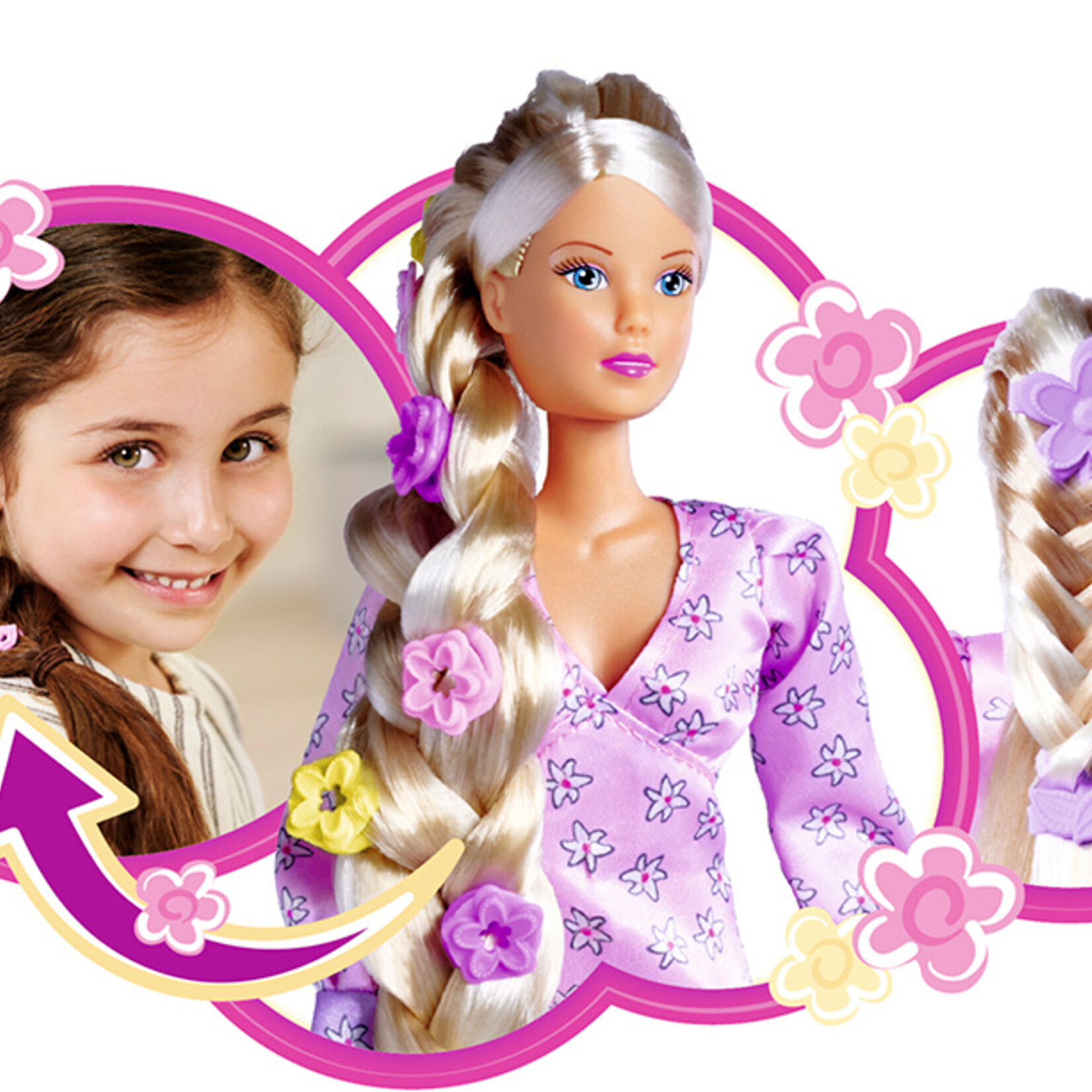 Simba Steffi Love - Chevelure Fleurie