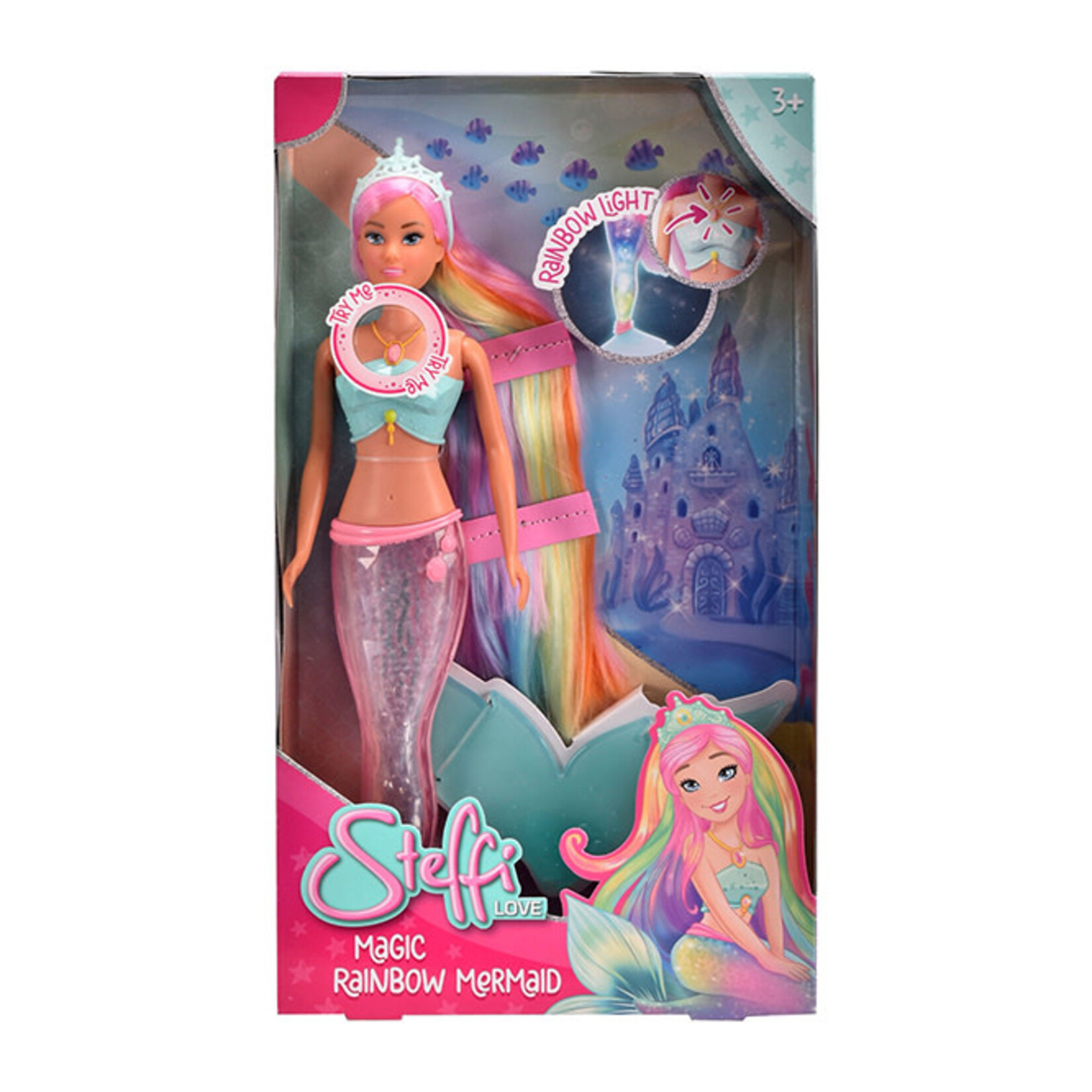 Simba Steffi Love - Sirène Magique Arc-En-Ciel