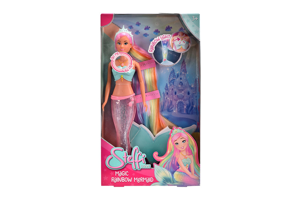 Simba Steffi Love - Sirène Magique Arc-En-Ciel