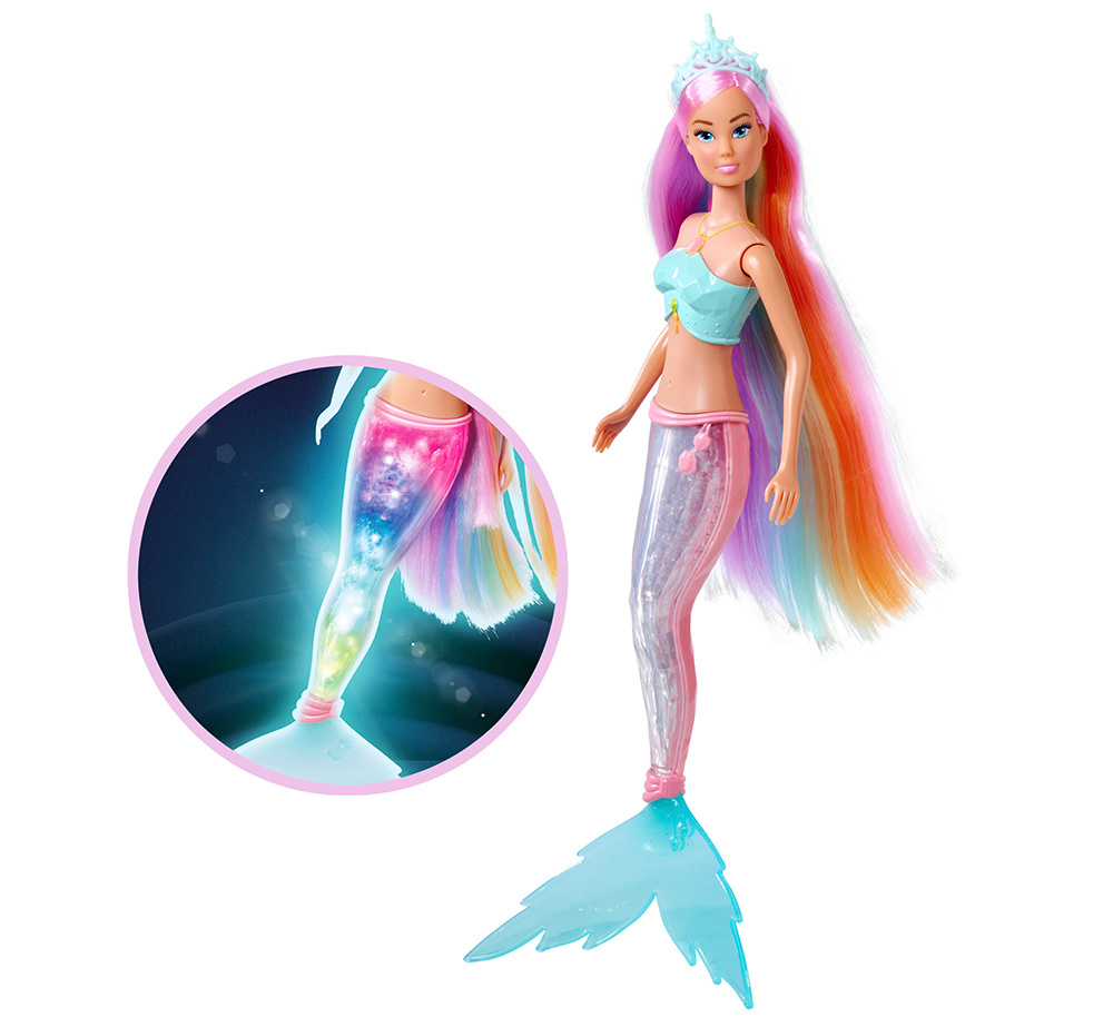 Simba Steffi Love - Sirène Magique Arc-En-Ciel