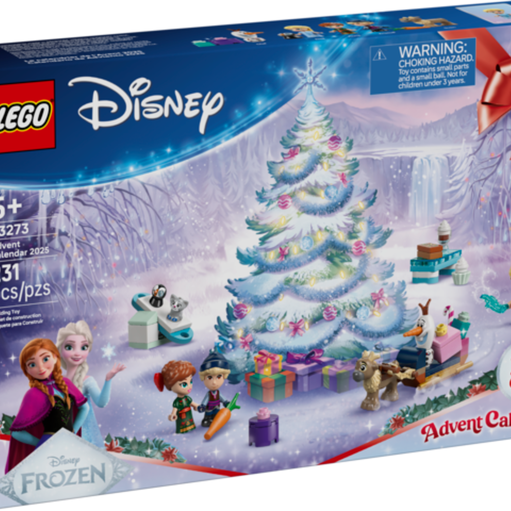 Lego Lego 43273 Disney - La Reine des neiges Le calendrier de l’Avent 2025