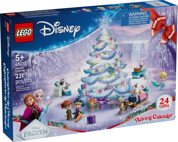Lego Lego 43273 Disney - La Reine des neiges Le calendrier de l’Avent 2025