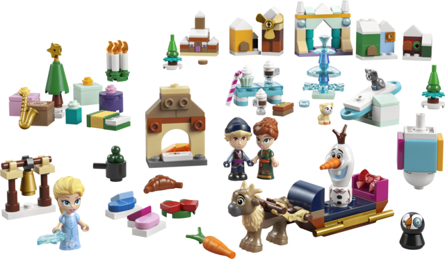 Lego Lego 43273 Disney - La Reine des neiges Le calendrier de l’Avent 2025