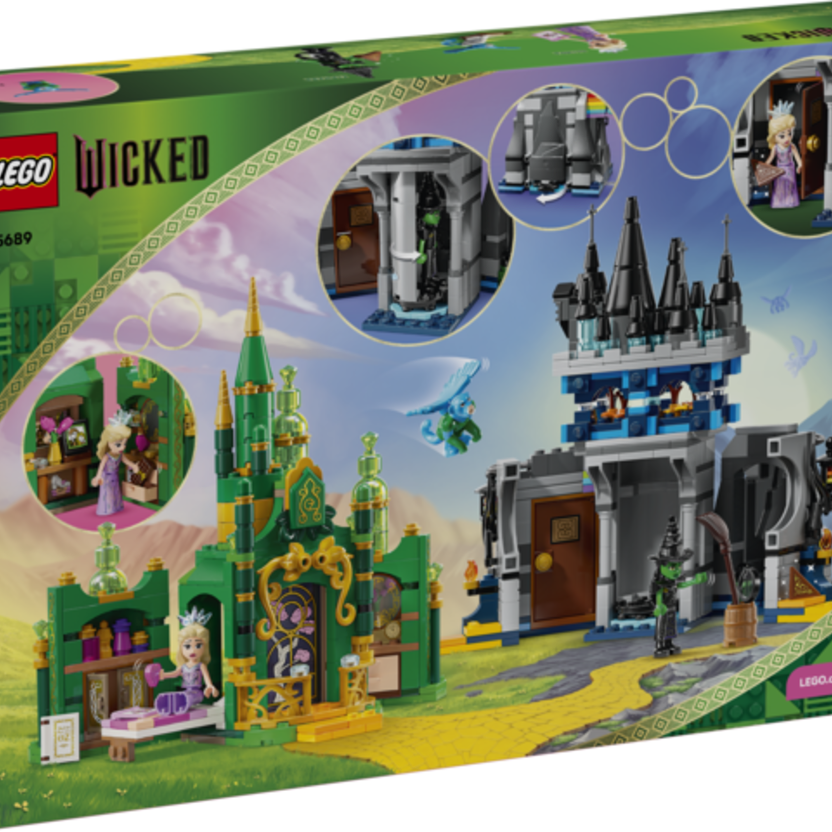 Lego Lego 75689 Wicked - Emerald City et le Château de Kiamo Ko