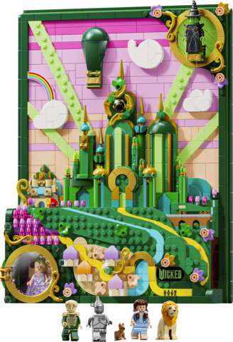 Lego Lego 75685 Wicked - Le Tableau d’Emerald City