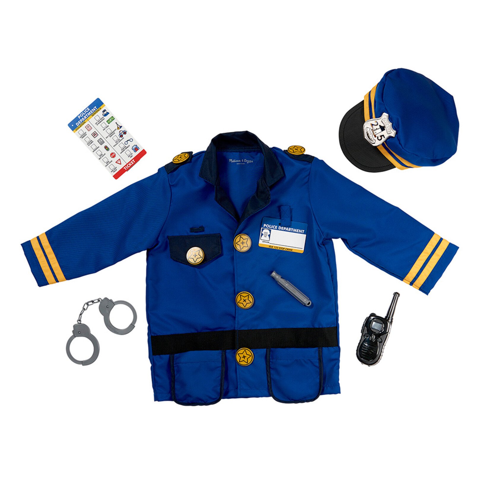 Melissa & Doug M&D - Costume d'Agent de Police