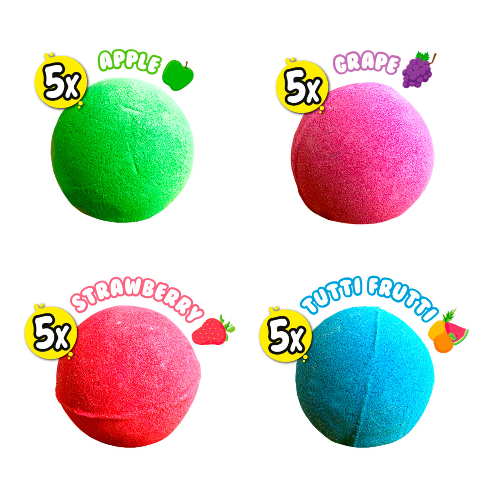 Zimpli Kids Zimpli - Baff Bombz - Paquet de 4 Balles