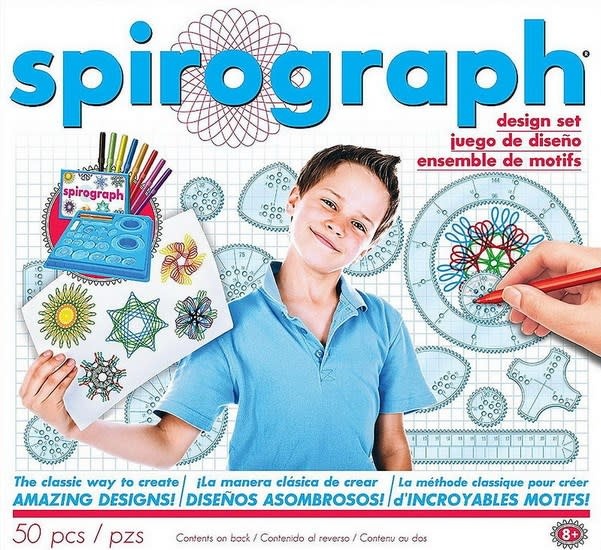 Kahootz Spirograph avec 8 marqueurs