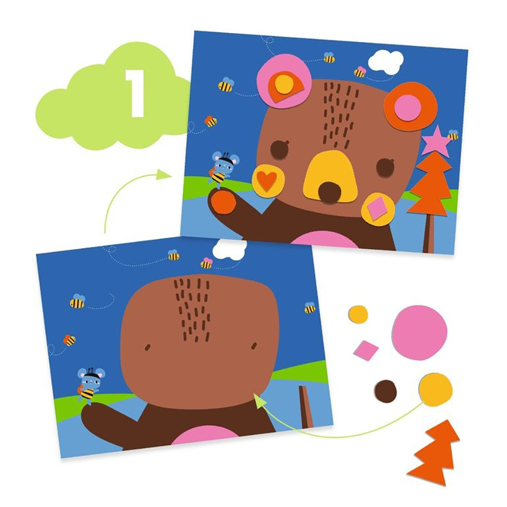 Djeco Djeco - Coffret d'activités La souris et ses amis