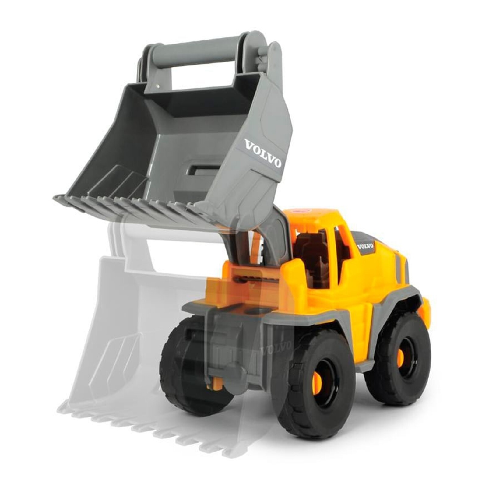 Dickie Toys Dicke-Mack/Volvo Camion Transporteur de machinerie lourde