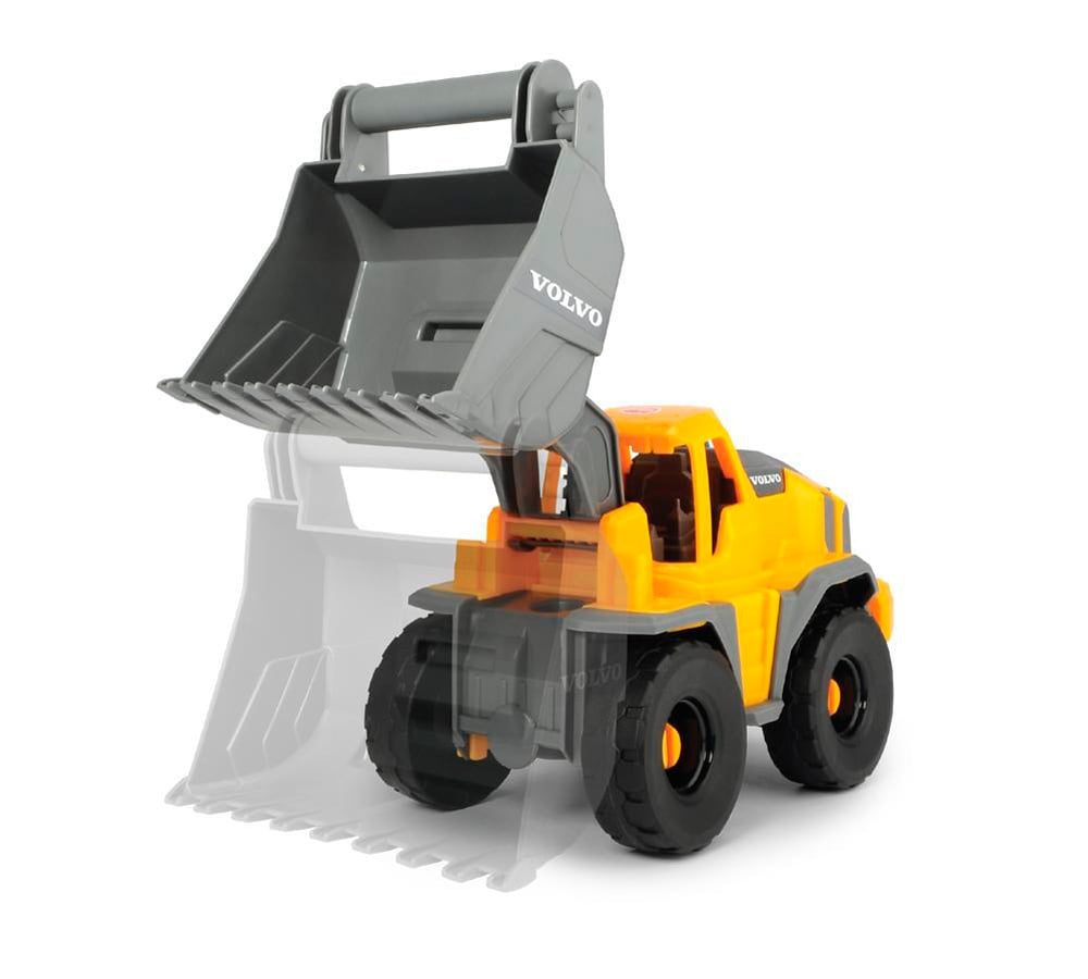 Dickie Toys Dicke-Mack/Volvo Camion Transporteur de machinerie lourde