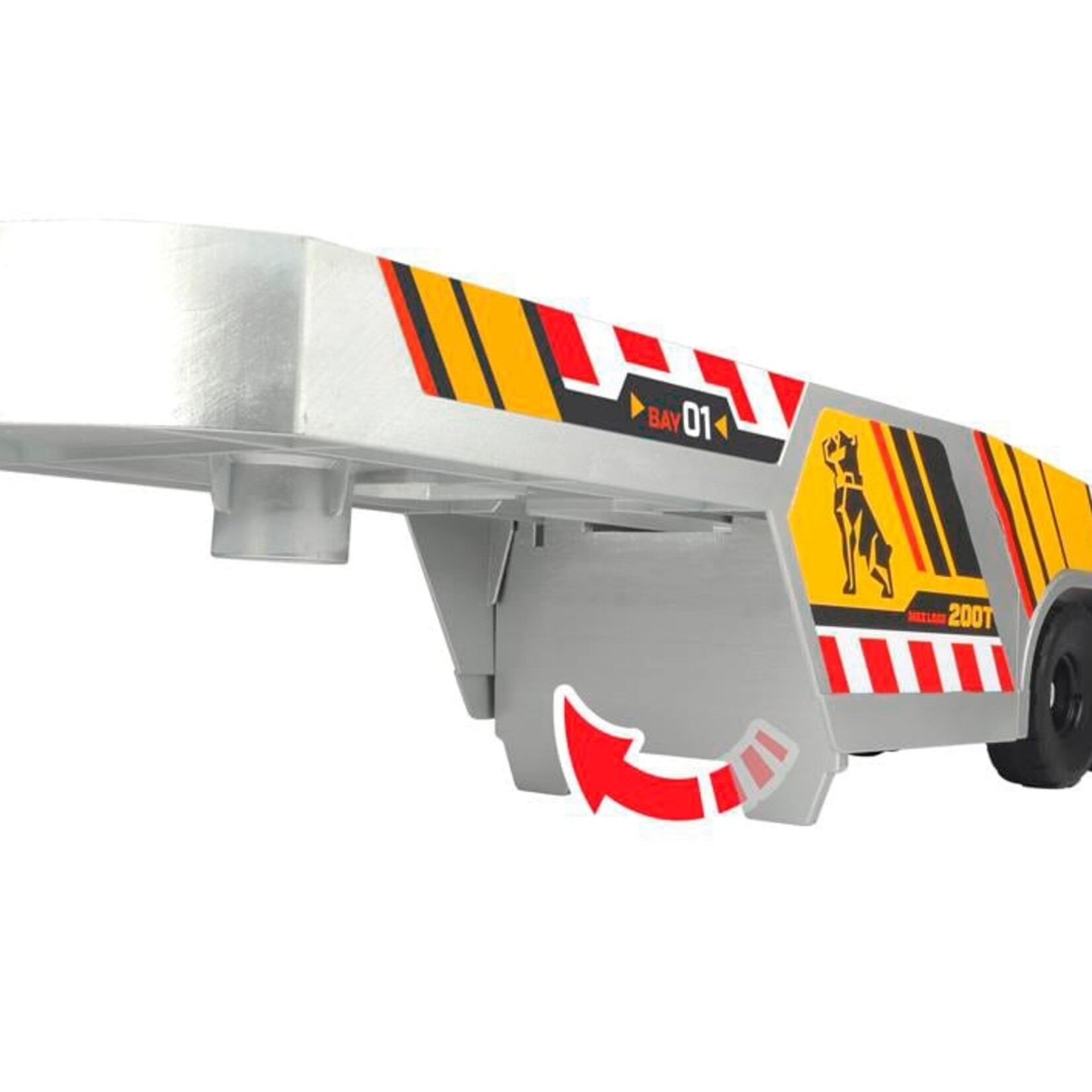 Dickie Toys Dicke-Mack/Volvo Camion Transporteur de machinerie lourde