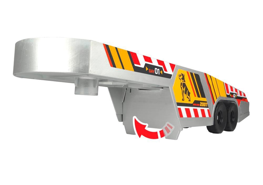 Dickie Toys Dicke-Mack/Volvo Camion Transporteur de machinerie lourde