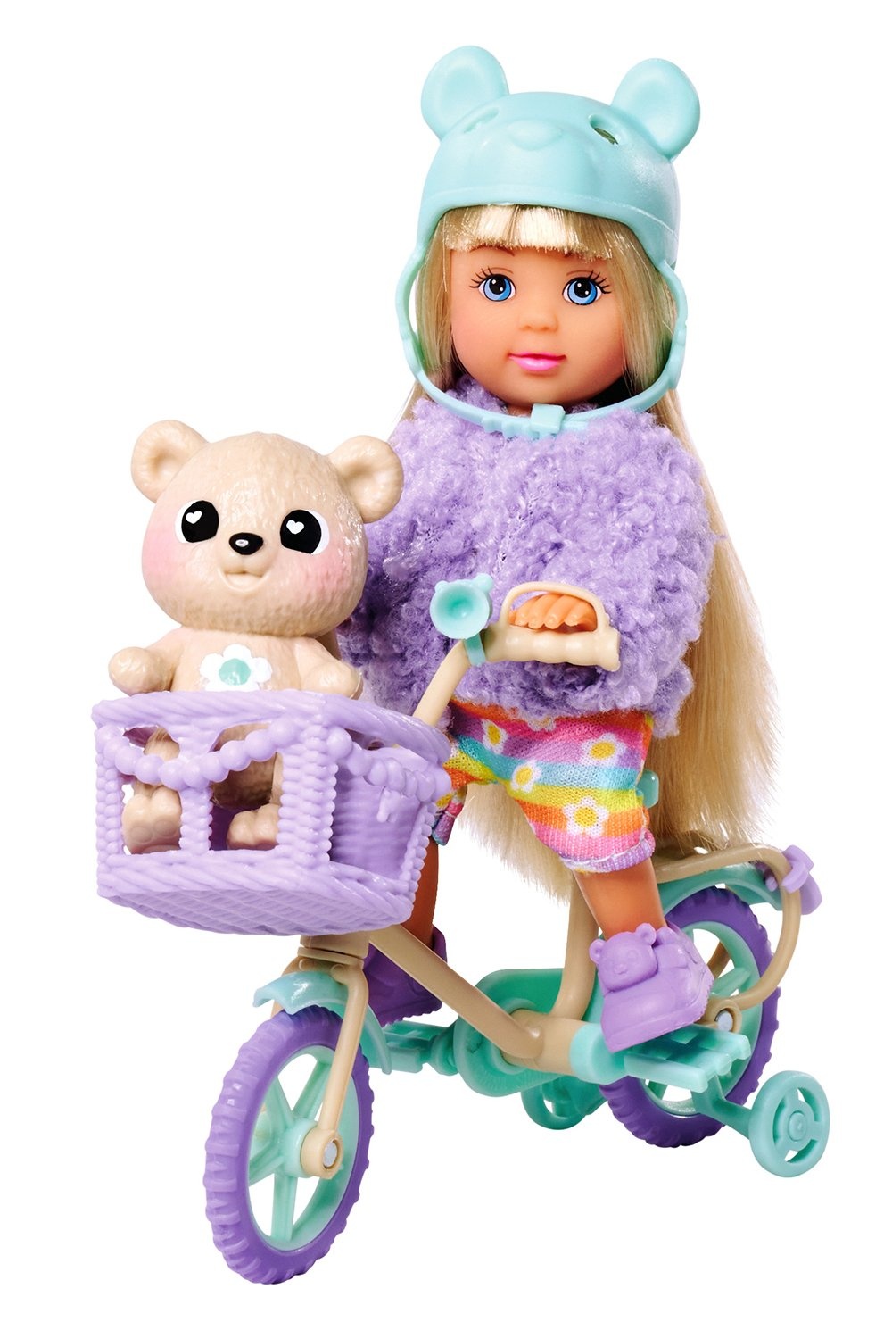 Simba Evi Love - Petit Ourson à Vélo