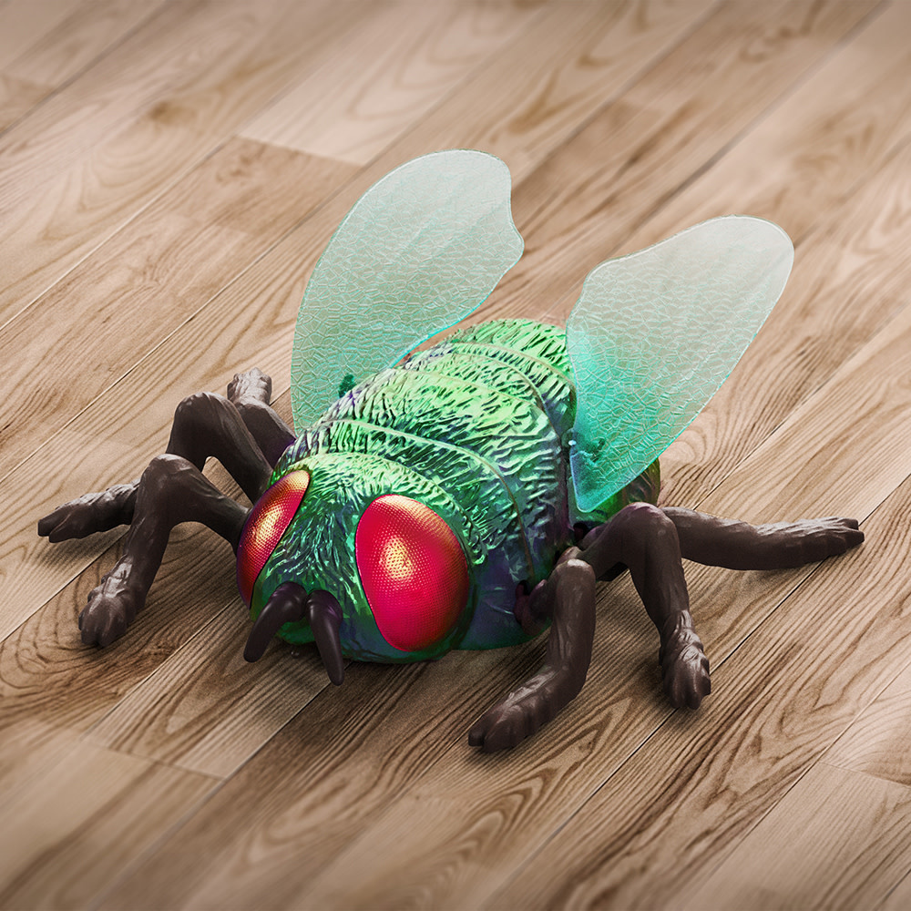 battat Terra - Insecte téléguidé Mouche vert