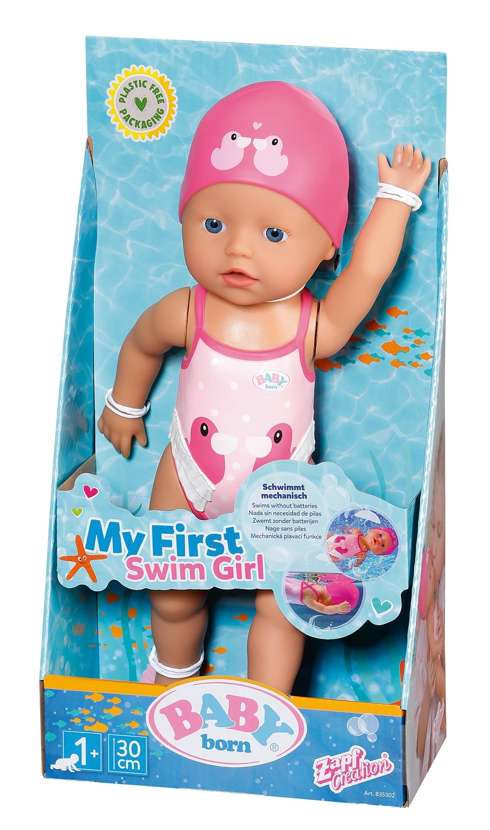Zapf Creation Baby Born - Ma Première Nageuse - Lizzie
