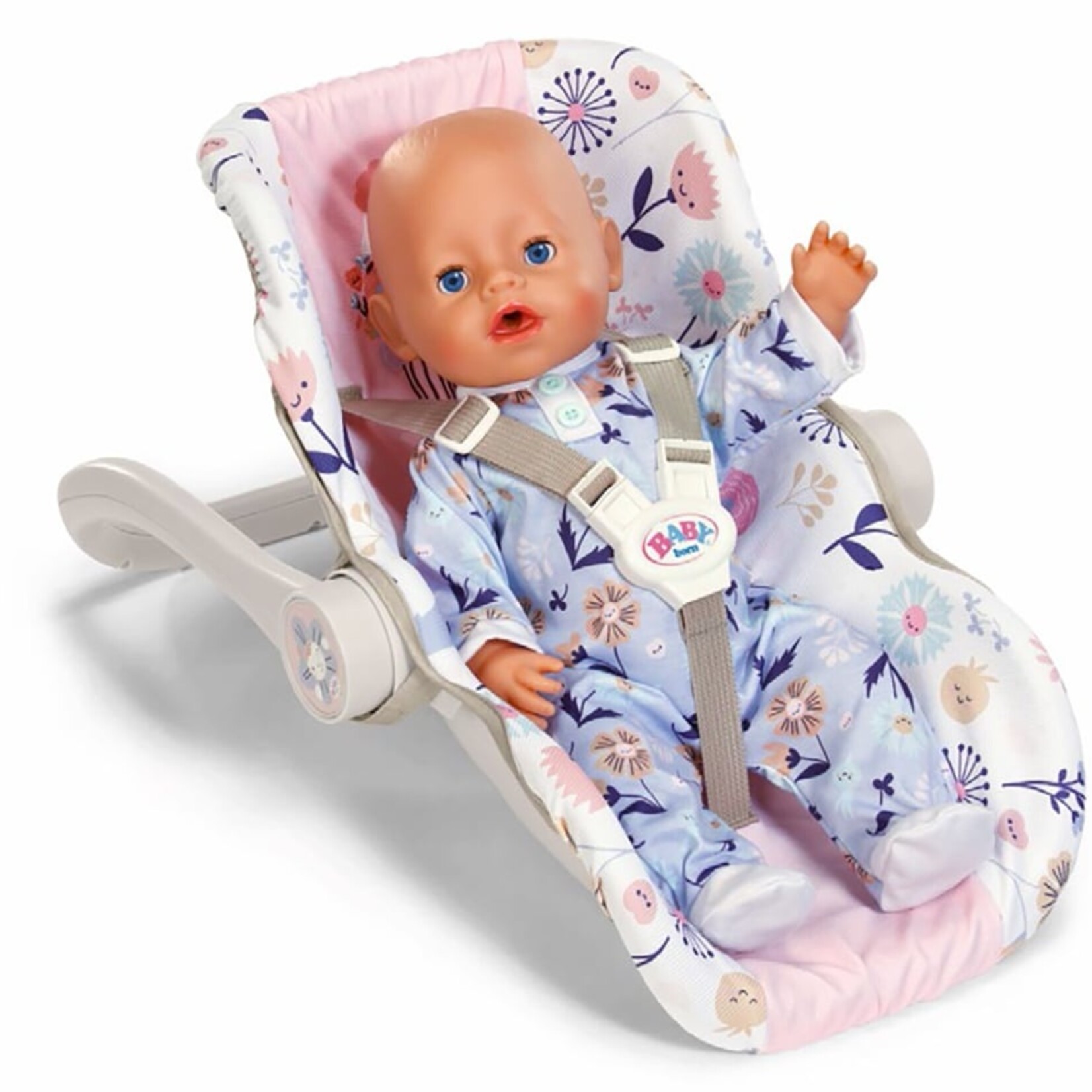 Zapf Creation Baby Born - Siège Comfort Fleuri