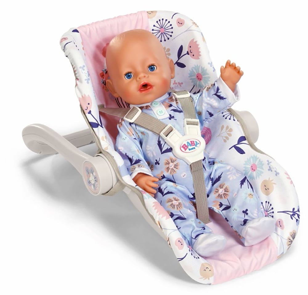 Zapf Creation Baby Born - Siège Comfort Fleuri