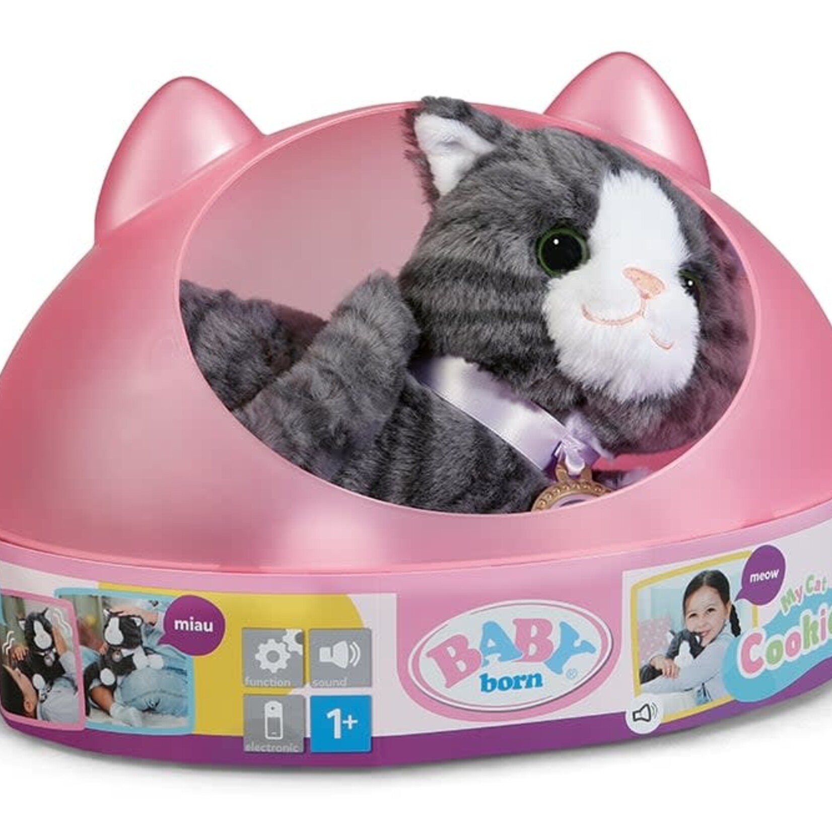 Zapf Creation Baby Born - Mon chat Cookie