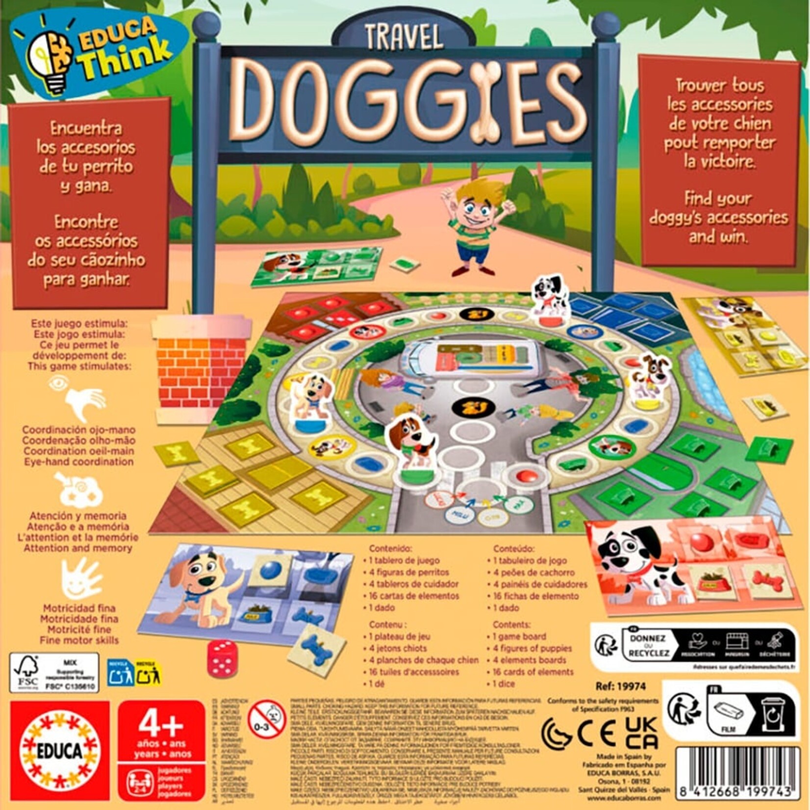 Educa Travel Doggies (ML)