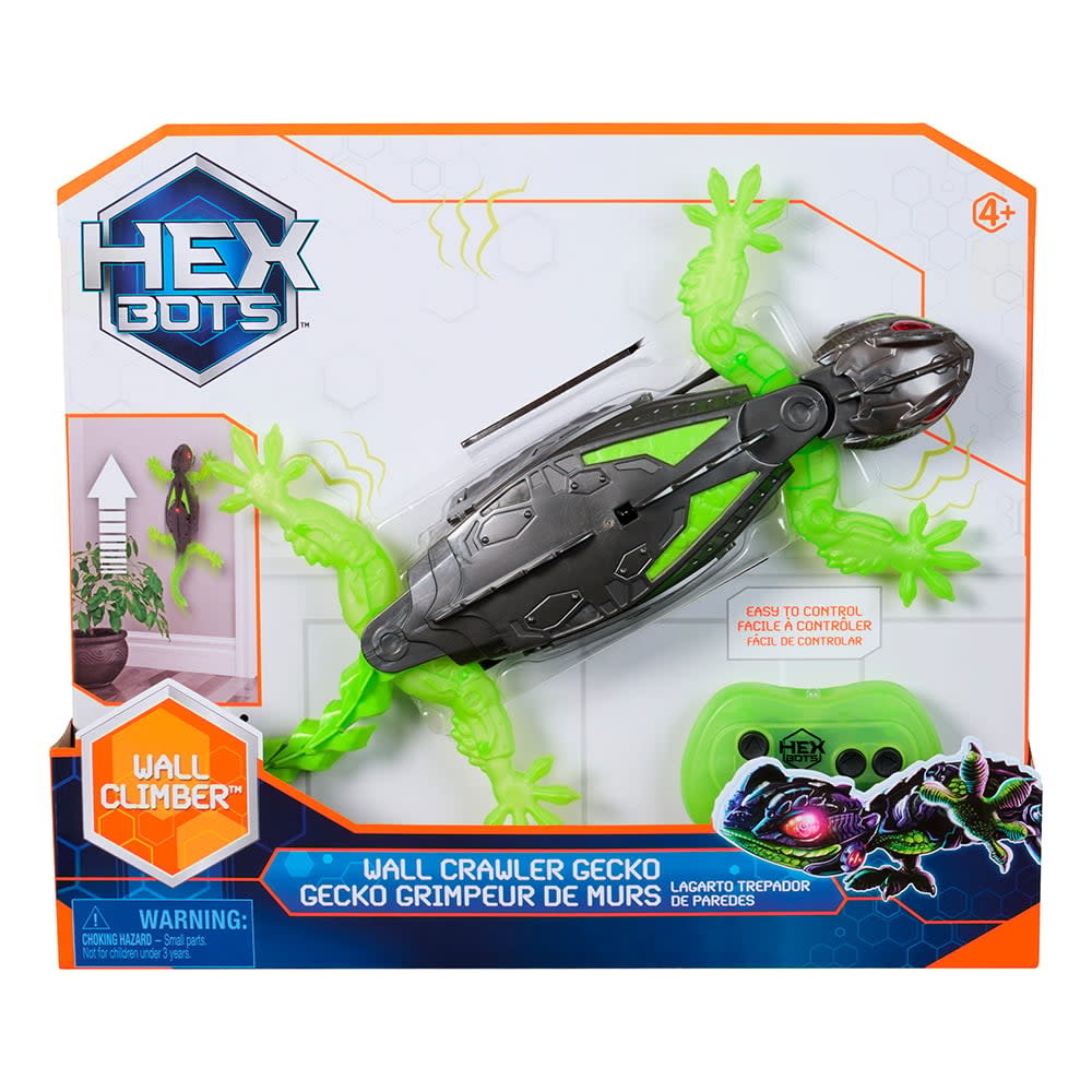 Spin Master Hex Bots - Gecko grimpeur de mur