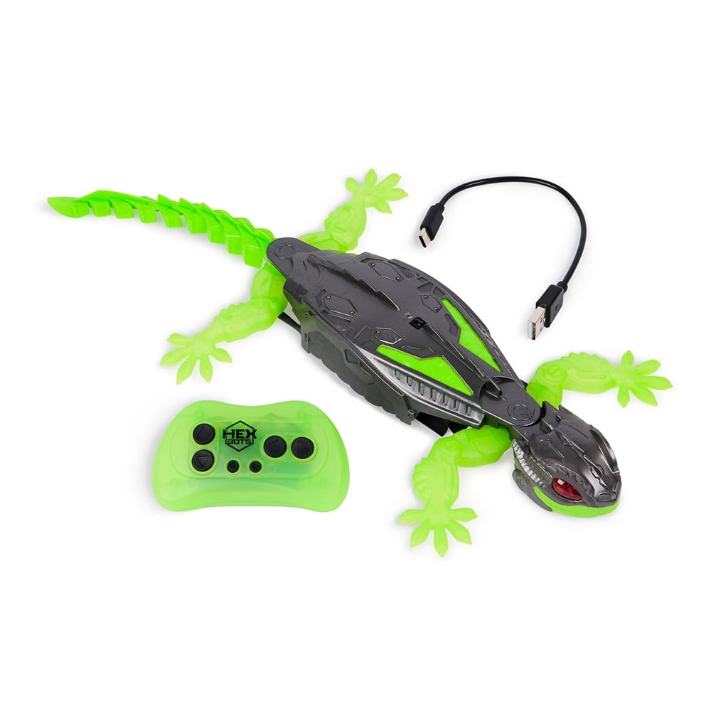 Spin Master Hex Bots - Gecko grimpeur de mur
