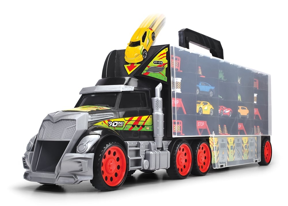 Dickie Toys Dickie - Camion-Mallette de transport Dino