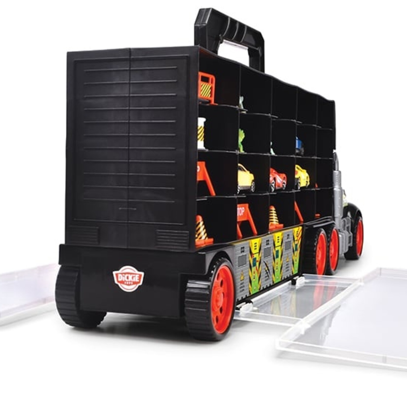 Dickie Toys Dickie - Camion-Mallette de transport Dino