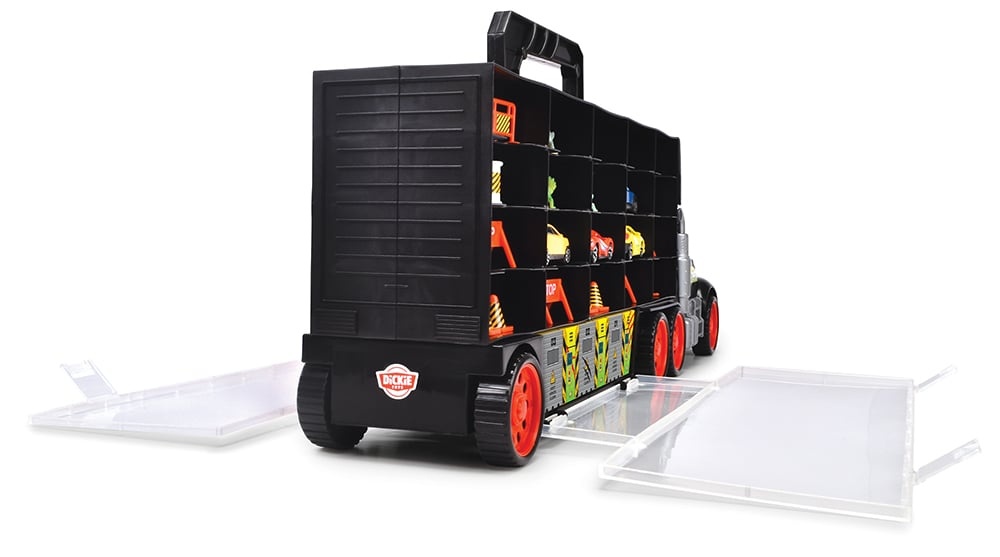 Dickie Toys Dickie - Camion-Mallette de transport Dino