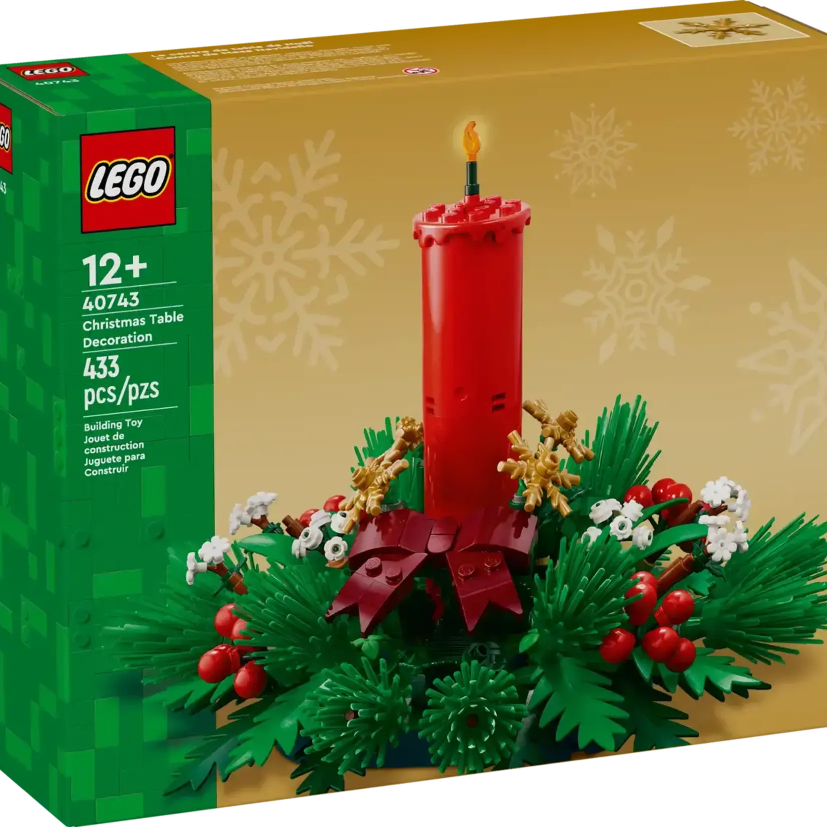 Lego Lego 40743 Seasonal - Le centre de table de Noël