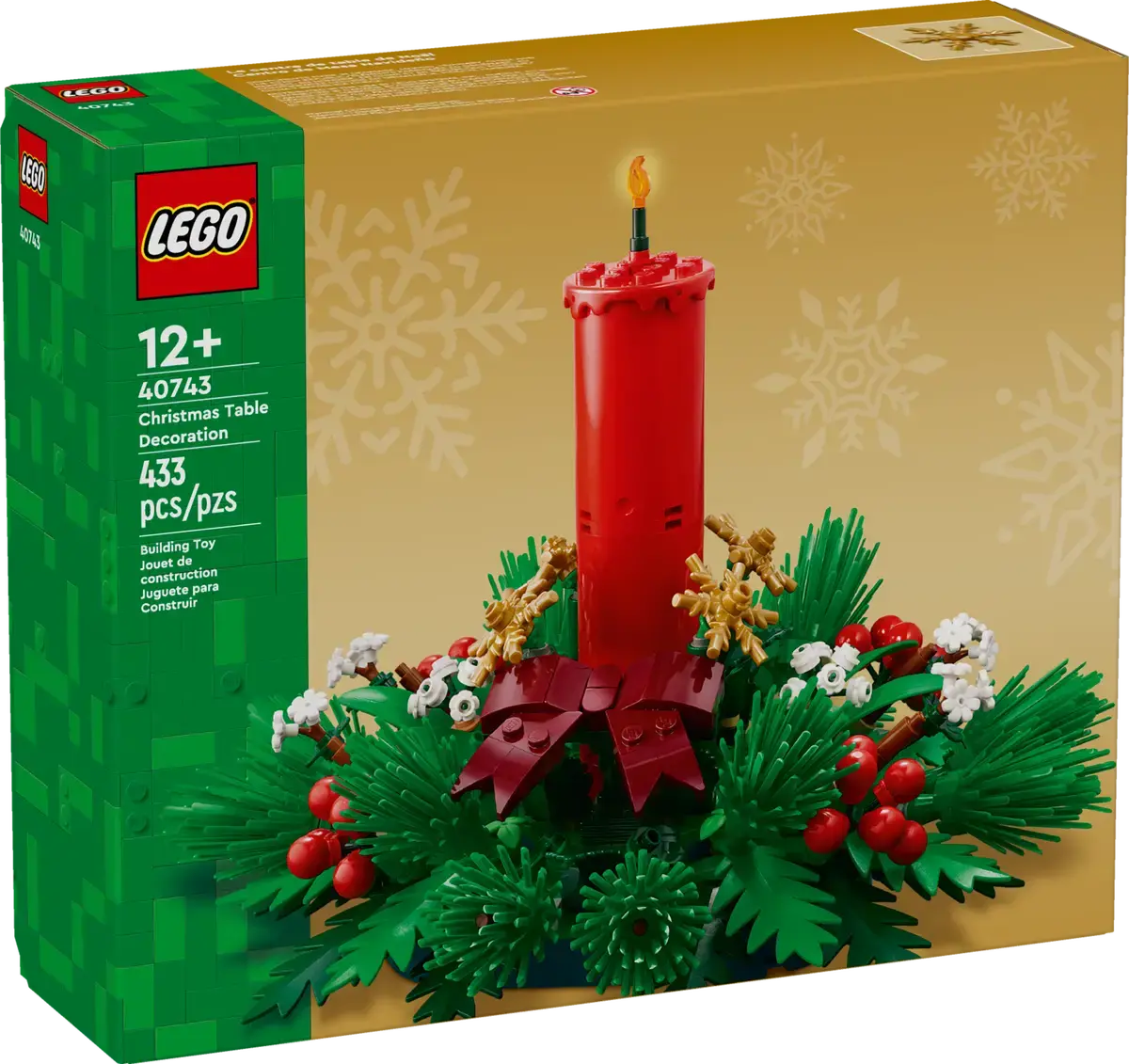 Lego Lego 40743 - Le centre de table de Noël