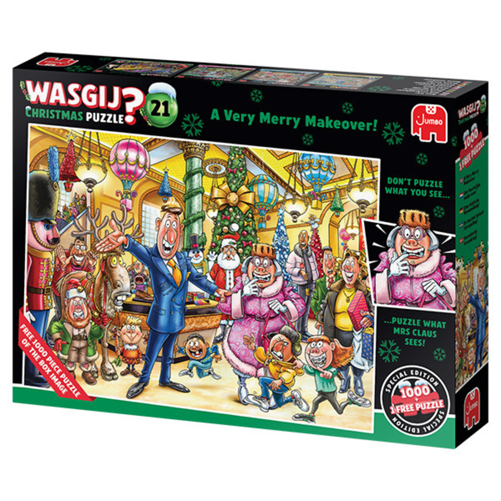 Jumbo Wasgij 2x1000 - Noel 21
