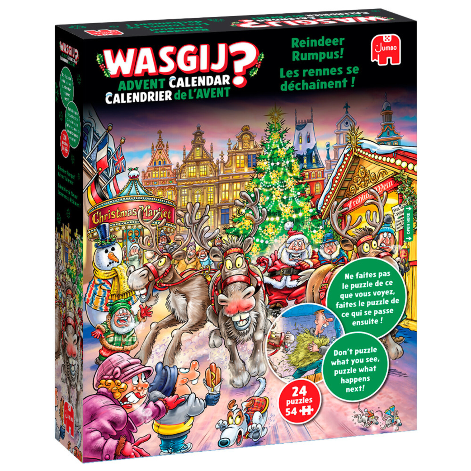 Jumbo Wasgij - Calendrier de l'avent 2025