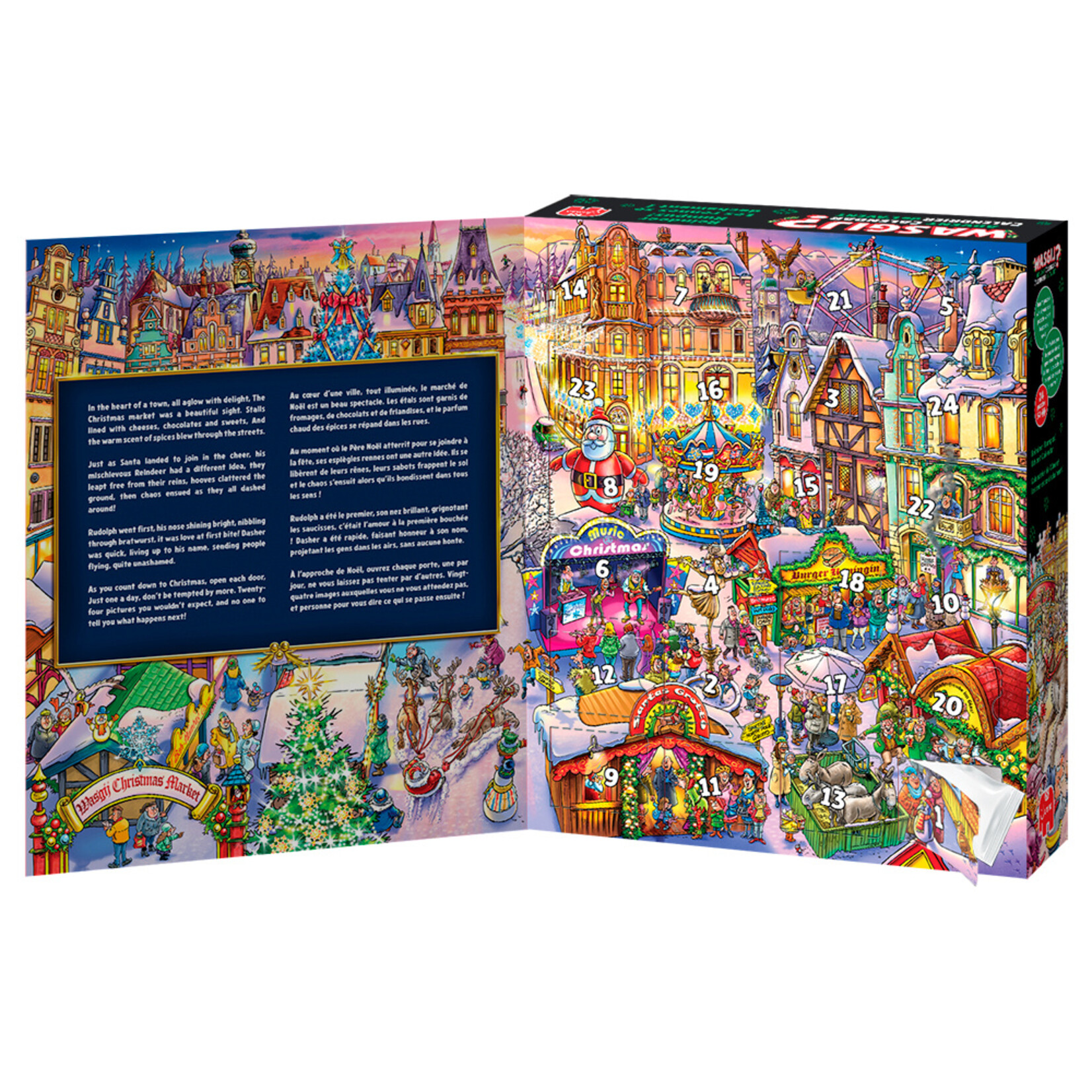 Jumbo Wasgij - Calendrier de l'avent 2025