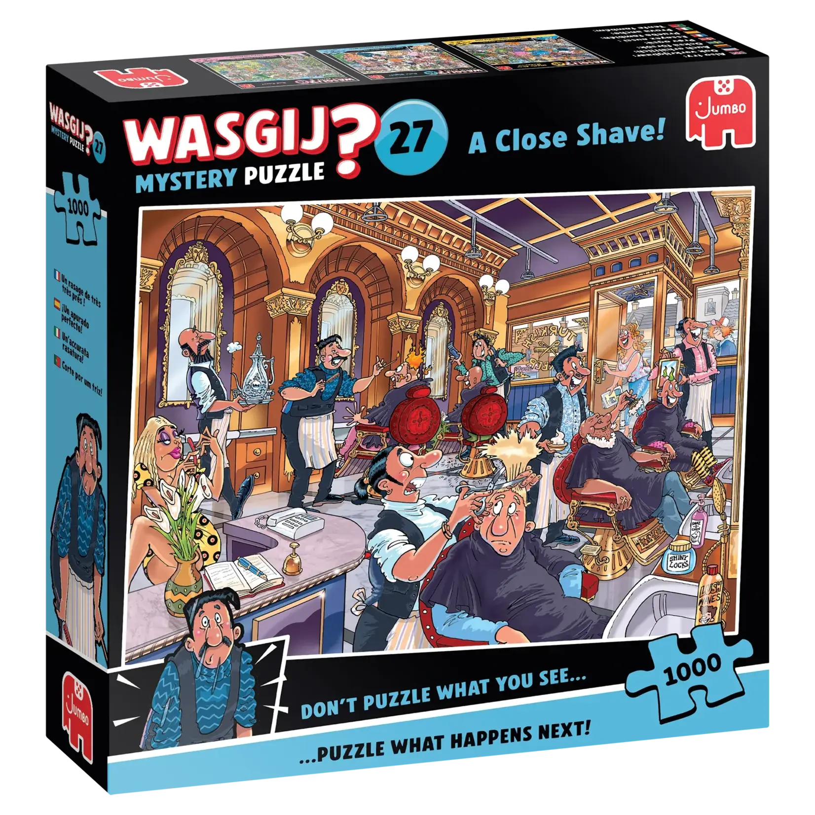 Jumbo Wasgij? 1000 - Mystery 27 - A Close Shave!