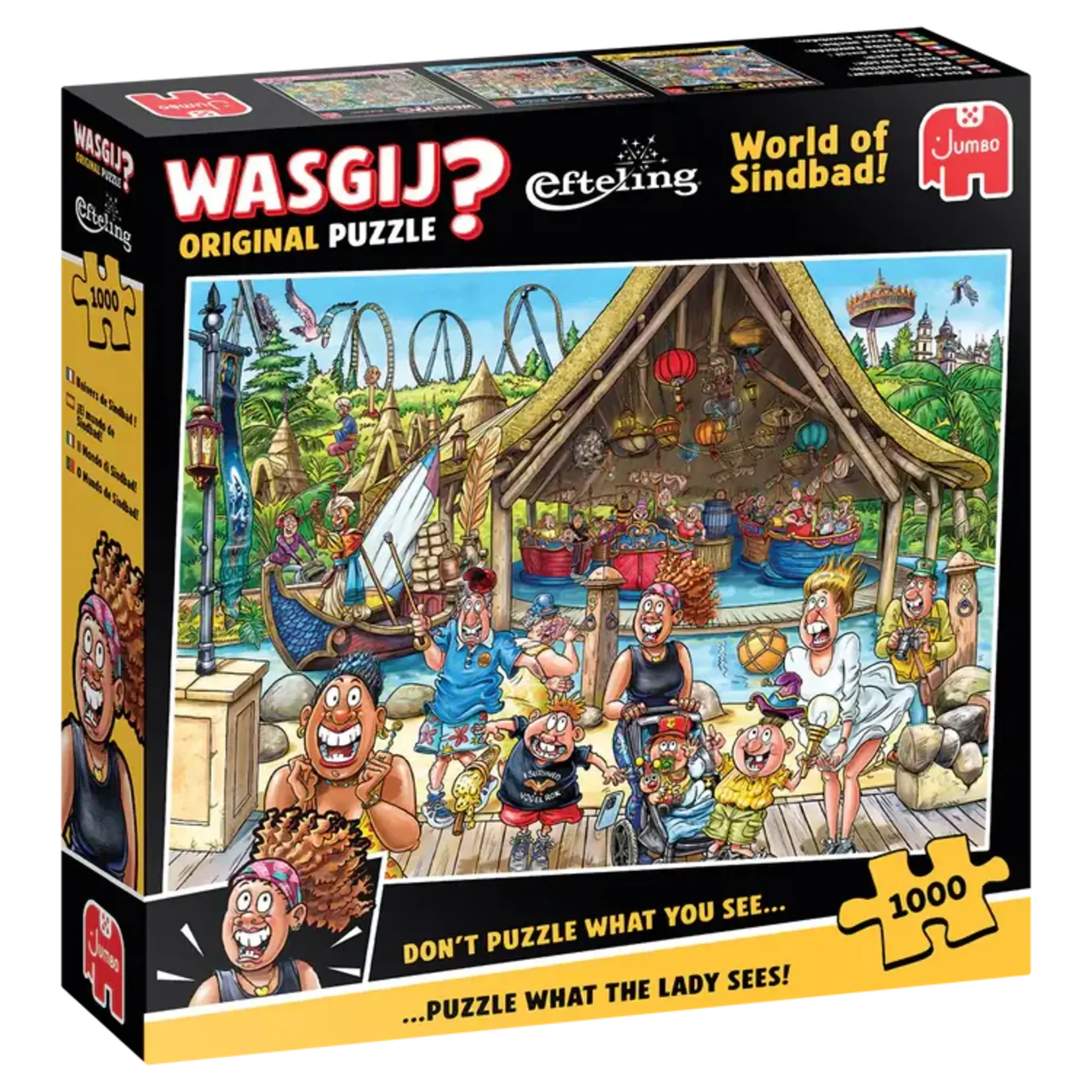 Jumbo Wasgij? 1000 - Original Efteling - Univers de Sindbad !