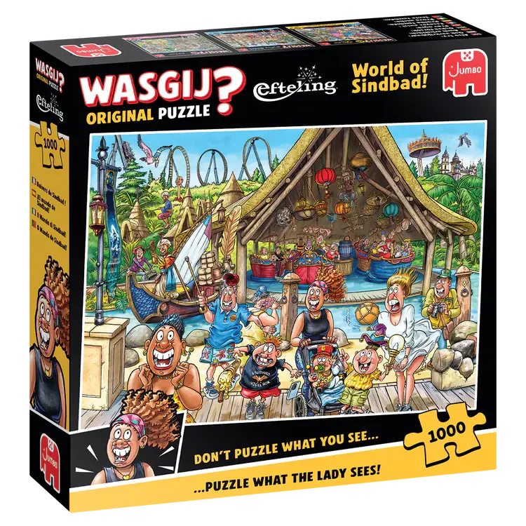 Jumbo Wasgij? 1000 - Original Efteling - Univers de Sindbad !
